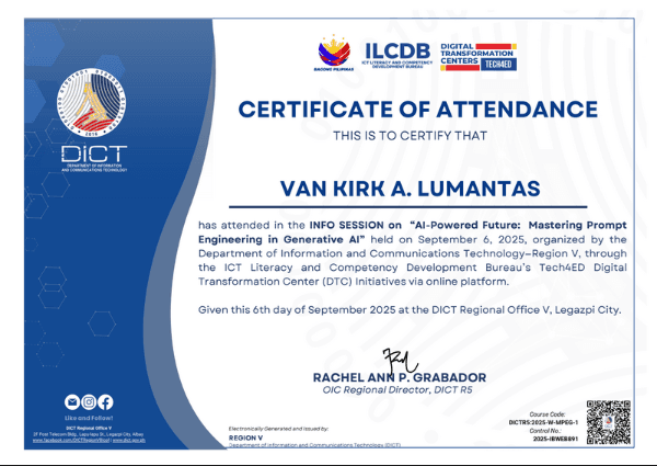 AI-Powered Future: Mastering Prompt Engineering in Generative AI certificate